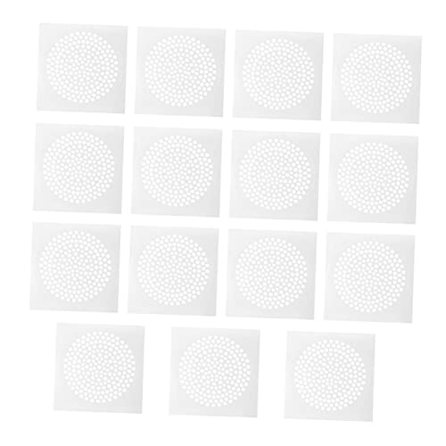 Operitacx 15 Stück Haar Anti-Filter Aufkleber Filtersieb Für Bodenabläufe Vlies Weiß Operitacx 15 Stück Haar Anti-Filter Aufkleber Filtersieb Für Bodenabläufe Vlies Weiß von Operitacx