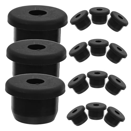 Operitacx 15 Stück Teiliges Silikon Schutzring Hitzebeständige Gummidichtungen für Kabeldurchlass Flexibel und Langlebig Geeignet für Elektrisches Gerät Fenster Tür und Wasseranschlüsse von Operitacx