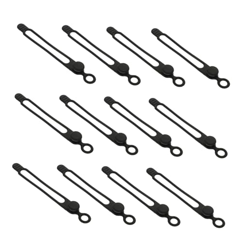 Operitacx 16 Stück Kabel Organizer aus Silikon Teilig für Kabelmanagement und Drahtorganisation für Zuhause Büro und Unterwegs Kompakte und Tragbare Lösung Schwarz Operitacx 16 Stück Kabel Organizer aus Silikon Teilig für Kabelmanagement und Drahtorganisation für Zuhause Büro und Unterwegs Kompakte und Tragbare Lösung Schwarz von Operitacx
