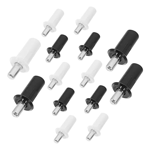 Operitacx 16 Stück Teiliges Fensterladen Reparaturset Shutter Louver Pins Schwarz und Weiß Langlebig Installieren Kompakt und Tragbar für Möbel und Fensterreparaturen von Operitacx