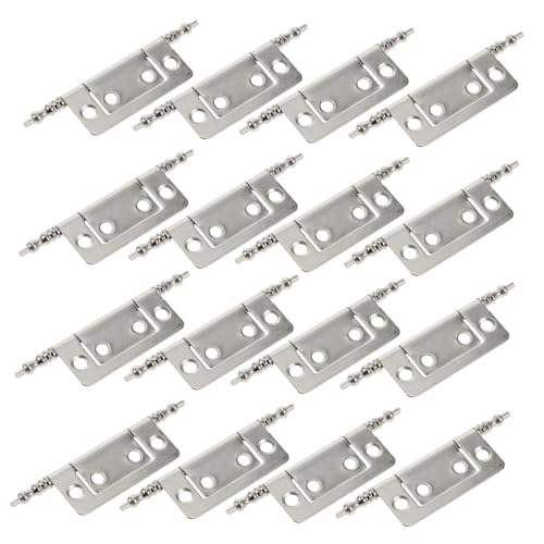 Operitacx 16stücke Verdeckte Schrankscharniere Aus Metall Klappbar Für Kleiderschränke Und Küchenschränke Mit Löchern Robuste Und Langlebige Struktur Einfache Installation von Operitacx