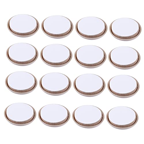 Operitacx 16stücke Möbelgleiter Zum Aufkleben Anti-rutsch-gleitpads Bodenschutzgleiter Mit Selbstklebendem Design Für Tische Stühle Schreibtische Und Andere Holzmöbel von Operitacx