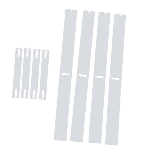 Operitacx 1Stk Host-Schacht Laptop-Riser für den Schreibtisch Stehen Monitorarm Dual Luft verstellbare arbeitsböcke pc Stand Halterung für Desktop-Tower Mainframe- Kohlenstoffstahl Weiß von Operitacx