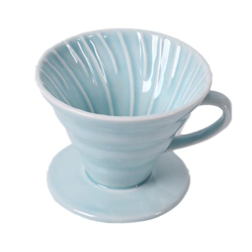 Operitacx 1Stück Keramischer Kaffeefilter Becher Handgefertigter Tropfkaffee Bereiter für Personen Stilvolles Design für Zuhause und Büro Operitacx 1Stück Keramischer Kaffeefilter Becher Handgefertigter Tropfkaffee Bereiter für Personen Stilvolles Design für Zuhause und Büro von Operitacx