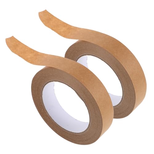 Operitacx 2 STÜCK Teiliges Braunes Kraftpapier packband Stark Reißfest Selbstklebend Beschreibbar Vielseitig für Verpackung Kartons Einrahmung und DIY projekte Operitacx 2 STÜCK Teiliges Braunes Kraftpapier packband Stark Reißfest Selbstklebend Beschreibbar Vielseitig für Verpackung Kartons Einrahmung und DIY projekte von Operitacx