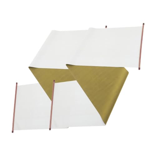 Operitacx 2 STÜCK Teiliges Chinesisches Kalligraphie Wassertuch Wiederverwendbares Übungstuch für Malerei und Zeichnung Traditionelle Vintage Schreibrolle für Anfänger und Künstler von Operitacx