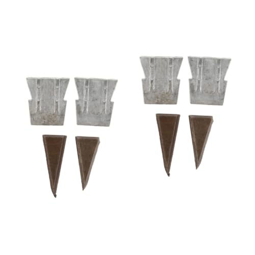 Operitacx 2 Sätze Axtkeile Eisen Holzgriff Keile Für Und Hammer Robuste Wedges Zur Verstärkung Von Werkzeugen Für Und Bauprojekte 4 Stück * 2 von Operitacx