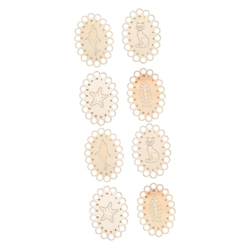 Operitacx 2 Sätze Holzspalter Stickzubehör Kabelbinderzange Kabelklemmen Kabelklipse Fadenhalterung Bastelsets Bausatz Fäden Wickelplatte Kreuzstichfaden-Organizer Hölzern Beige 4 Stück * 2 Operitacx 2 Sätze Holzspalter Stickzubehör Kabelbinderzange Kabelklemmen Kabelklipse Fadenhalterung Bastelsets Bausatz Fäden Wickelplatte Kreuzstichfaden-Organizer Hölzern Beige 4 Stück * 2 von Operitacx
