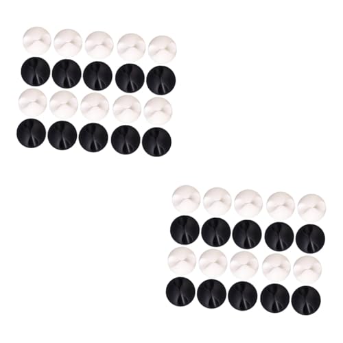 Operitacx 2 Sätze Kabelclips Praktische Kabelhalter Für Schreibtisch Und Zuhause Für Tv Pc Laptop Usb Und Netzwerkkabel Geeignet Für Glatte Oberflächen Zufällige 20 Stück * 2 Operitacx 2 Sätze Kabelclips Praktische Kabelhalter Für Schreibtisch Und Zuhause Für Tv Pc Laptop Usb Und Netzwerkkabel Geeignet Für Glatte Oberflächen Zufällige 20 Stück * 2 von Operitacx