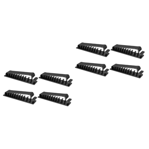 Operitacx 2 Sätze Kabelhalter Selbstklebende Kabelclips Zur Kabelorganisation Verstellbar Für Schreibtisch Büro Kabelmanagement Für Usb Ladegeräte 4 Stück * 2 von Operitacx
