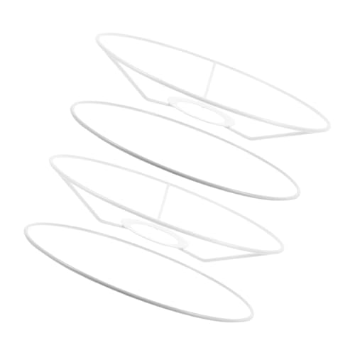 Operitacx 2 Sätze Lampenschirm ring aus Robustem Eisen DIY Lampenschirmhalter für Tischlampen Stehlampen Kronleuchter Stabile Vielseitige Lampenschirmhalterung von Operitacx