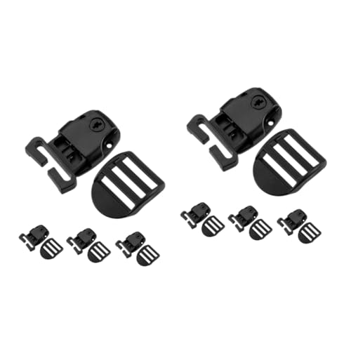 Operitacx 2 Sätze Latch -kit Clips Für -abdeckungen Teile Vier Ersatzverriegelungen Für Die Spa-Abdeckung Spa -wannenabdeckungsclip -ersatzkit Riegelclip Plastik Schwarz 4 Stück * 2 von Operitacx