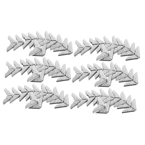 Operitacx 2 Sätze Metall Buchecken Schutzecken Für Fotoalben Vintage Eckenschutz Für Notizbücher Scrapbooking Verpackungsboxen Langlebig Und Für Sammler 40 Stück * 2 Operitacx 2 Sätze Metall Buchecken Schutzecken Für Fotoalben Vintage Eckenschutz Für Notizbücher Scrapbooking Verpackungsboxen Langlebig Und Für Sammler 40 Stück * 2 von Operitacx