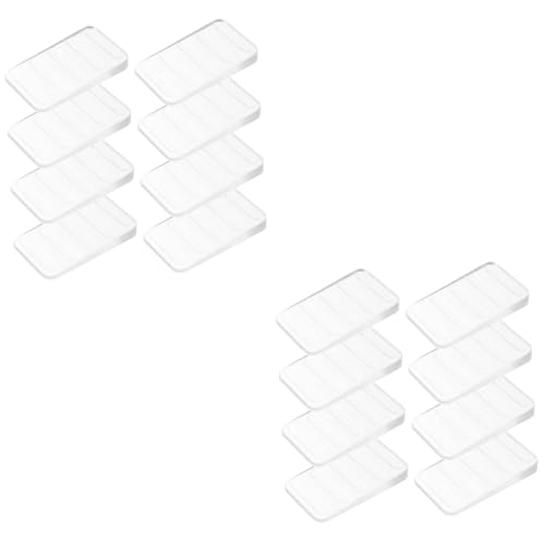 Operitacx 2 Sätze Möbelabstandshalter Keile Tischkeil Nivellierkeil Für Möbel Shils Bein Klare Ausgleichsscheiben Scheiben Im Nivellieren Der Nivellierung Möbelausgleichskeil PVC 8 Stück * 2 Operitacx 2 Sätze Möbelabstandshalter Keile Tischkeil Nivellierkeil Für Möbel Shils Bein Klare Ausgleichsscheiben Scheiben Im Nivellieren Der Nivellierung Möbelausgleichskeil PVC 8 Stück * 2 von Operitacx