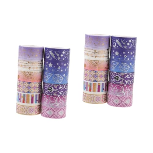 Operitacx 2 Sätze Sternenhimmel Washi Tape Dekoratives Klebeband Für Scrapbooking Diy Projekte Geschenkverpackung Und Journaling Pro Rolle Selbstklebend Vielseitig Einsetzbar 12 Rollen * 2 Operitacx 2 Sätze Sternenhimmel Washi Tape Dekoratives Klebeband Für Scrapbooking Diy Projekte Geschenkverpackung Und Journaling Pro Rolle Selbstklebend Vielseitig Einsetzbar 12 Rollen * 2 von Operitacx