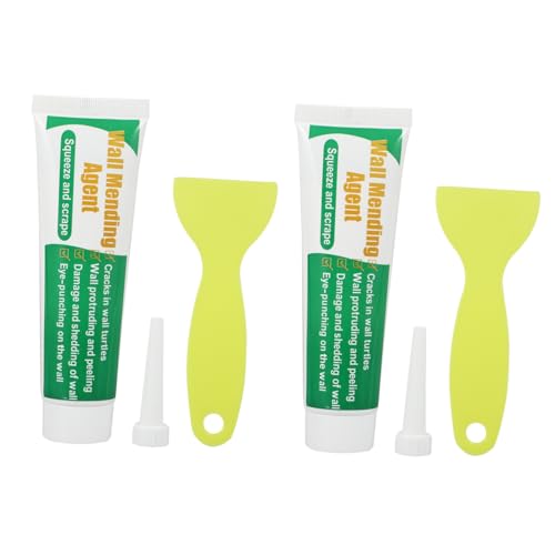 Operitacx 2 Sätze Wandreparaturcreme mit Spachtel und Langlebige Wandmendepaste für Riss und Lückenreparatur Innen und Außen Wasserabweisend Wiederverwendbar Vielseitig Einsetzbar Operitacx 2 Sätze Wandreparaturcreme mit Spachtel und Langlebige Wandmendepaste für Riss und Lückenreparatur Innen und Außen Wasserabweisend Wiederverwendbar Vielseitig Einsetzbar von Operitacx