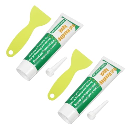 Operitacx 2 Sätze Wandreparaturpaste mit Schaber Wandspachtel Wandriss Reparaturkit für Schnelle Wetterfeste Wandrissbehandlung und Fleckenabdeckung im Innen und Außenbereich Operitacx 2 Sätze Wandreparaturpaste mit Schaber Wandspachtel Wandriss Reparaturkit für Schnelle Wetterfeste Wandrissbehandlung und Fleckenabdeckung im Innen und Außenbereich von Operitacx