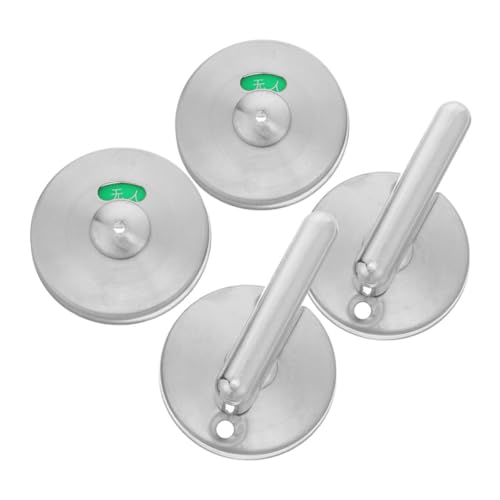 Operitacx 2 Satz Toilettentürschloss mit Indikator Robuste Trennwandschloss Hardware für Badezimmer Privacy Lock mit Belegt Frei Anzeige Einfache Montage für Wc Trennwände Operitacx 2 Satz Toilettentürschloss mit Indikator Robuste Trennwandschloss Hardware für Badezimmer Privacy Lock mit Belegt Frei Anzeige Einfache Montage für Wc Trennwände von Operitacx