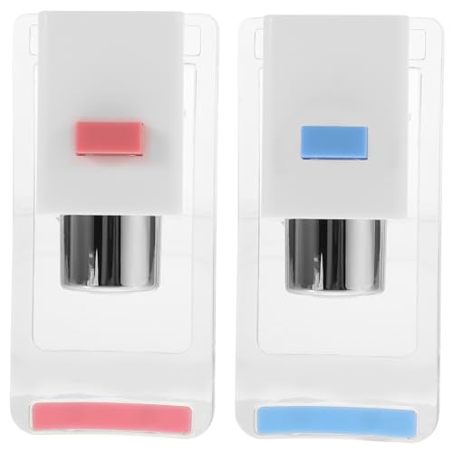 Operitacx 2 Satz Wasserfilter Wasserhahn Adapter für Wasserdispensersysteme Warm Kalt Wasserarmatur mit Kindersicherem Design Einfache Installation und Geeignet für Verschiedene Modelle von Operitacx