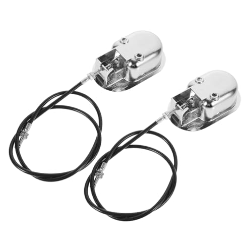 Operitacx 2 Sets Ersatzgriffe Für Liegestühle Kabelzug Für Liegestühle Mit Kabel – Entriegelungsgriff Für Sofasessel – Robuste Metallteile Zur Reparatur – Möbelteil von Operitacx