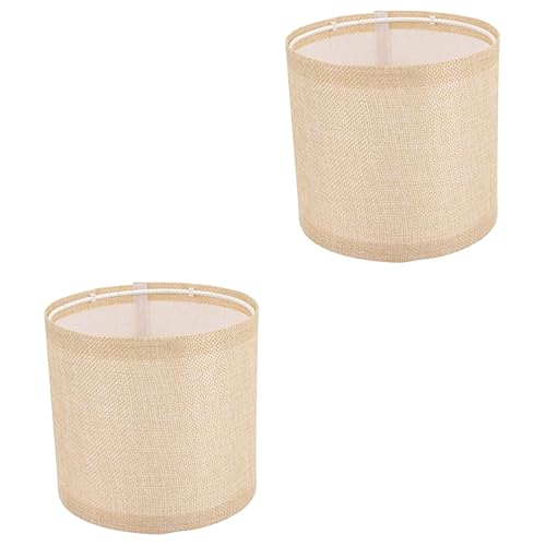 Operitacx 2 Stck. Abnehmbarer Lampenschirm Jute für Tischlampe Stehlampe und Pendelleuchte Hochwertiger Lichtschutz für Schlafzimmer Büro und Wohnzimmer Operitacx 2 Stck. Abnehmbarer Lampenschirm Jute für Tischlampe Stehlampe und Pendelleuchte Hochwertiger Lichtschutz für Schlafzimmer Büro und Wohnzimmer von Operitacx