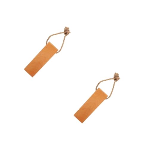 Operitacx 2 Stck. Türstopper aus Holz Rutschfester Türhalter für Teppich Holz Fliesen und Geeignet Schützt vor Plötzlich Schließendem Türen von Operitacx