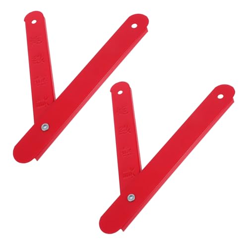 Operitacx 2 Stück Aluminium Klappleiter Scharnier Verzinktes Heringben Stabilisator Kit Wetterfest Schnell Montierbar für Verbesserte bei Stehleitern Robustes Zubehör von Operitacx