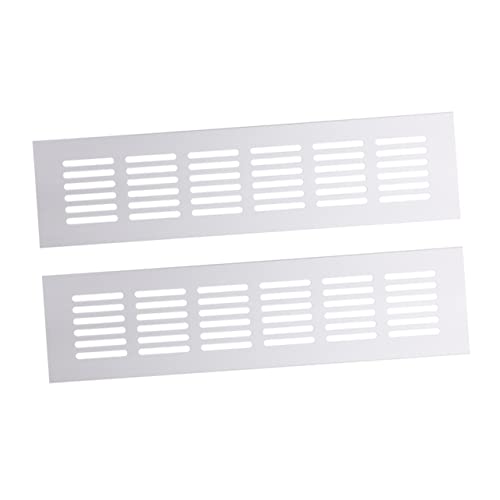 Operitacx 2 Stück Aluminium Luftventil für Möbel für Schränke Kleiderschränke und Möbel Atmungsaktive Ventilationsabdeckung Geruchshemmend Installieren Operitacx 2 Stück Aluminium Luftventil für Möbel für Schränke Kleiderschränke und Möbel Atmungsaktive Ventilationsabdeckung Geruchshemmend Installieren von Operitacx