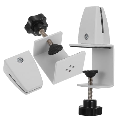 Operitacx 2 Stück Aluminium Trennwand Clip für Schreibtisch Verstellbar Bohren für Acrylpaneele für und Operitacx 2 Stück Aluminium Trennwand Clip für Schreibtisch Verstellbar Bohren für Acrylpaneele für und von Operitacx