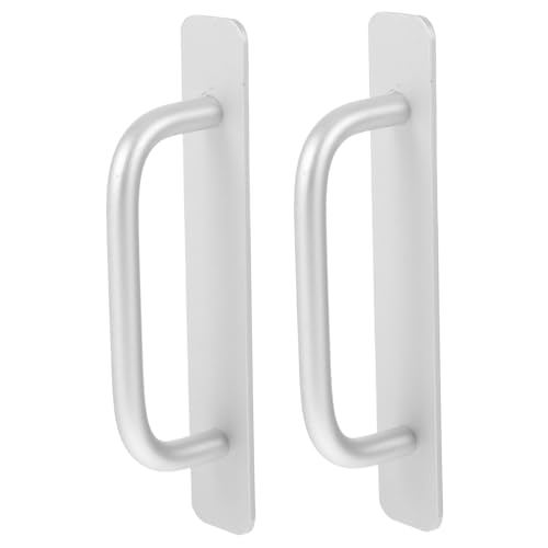 Operitacx 2 Stück Aluminium Türgriffe Selbstklebend ohne Bohren Robuste Schrankgriffe für Küchenschränke Schubladen Schiebetüren und Holztüren Modernes Elegantes Design Einsetzbar Operitacx 2 Stück Aluminium Türgriffe Selbstklebend ohne Bohren Robuste Schrankgriffe für Küchenschränke Schubladen Schiebetüren und Holztüren Modernes Elegantes Design Einsetzbar von Operitacx