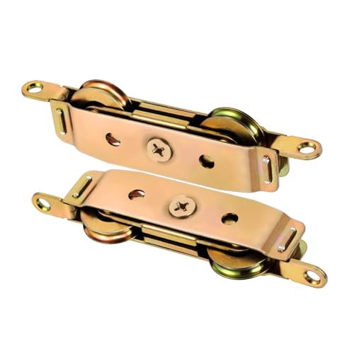 Operitacx 2 Stück Aluminiumlegierung Schiebetürrollen Leise Gleitrollen für Terrassentüren Robust Präzise Einfache Montage Geeignet für Verschiedene Türtypen Operitacx 2 Stück Aluminiumlegierung Schiebetürrollen Leise Gleitrollen für Terrassentüren Robust Präzise Einfache Montage Geeignet für Verschiedene Türtypen von Operitacx