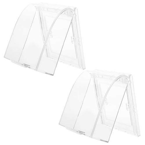 Operitacx 2 Stück Babyproof Steckdosenschutz Transparente Abdeckung für Elektrische Steckdosen Effektiver Schutz für Kleinkinder Einfache Installation für Standardsteckdosen Operitacx 2 Stück Babyproof Steckdosenschutz Transparente Abdeckung für Elektrische Steckdosen Effektiver Schutz für Kleinkinder Einfache Installation für Standardsteckdosen von Operitacx