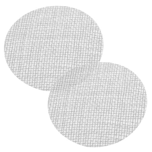 Operitacx 2 Stück Blendfreier Lampenschirm Diffuser für Deckenstrahler Hochtemperaturbeständig Silber Durchmesser für Wohnung Restaurant und Schlafzimmer LED Deckenleuchte Zubehör von Operitacx