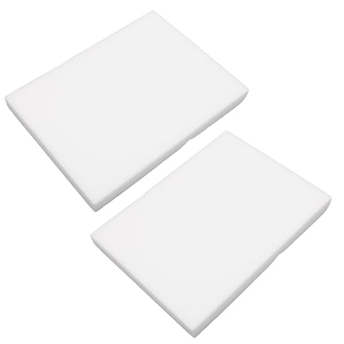 Operitacx 2 Stück DIY Filzschwämme Hochdichter Schwammblock Filzunterlage Heat Shrinkable Zubehör Vielseitig Leicht Tragbar für Bastelprojekte und Filzarbeiten von Operitacx