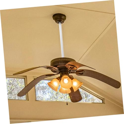 Operitacx 2 Stück Deckenventilator Verlängerungsstab Downrod Erweiterung Robuste Deckenventilator Ersatzteile für Hohe und Schräge Decken von Operitacx
