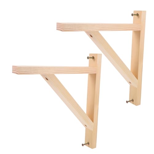 Operitacx 2 Stück Dekorativer Dreieckiger Regalträger Aus Holz Für Wandmontage Vielseitige Halterung Zur Platzsparenden Befestigung Von Regalbrettern Modernes Design Für Büro Wohnzimmer Operitacx 2 Stück Dekorativer Dreieckiger Regalträger Aus Holz Für Wandmontage Vielseitige Halterung Zur Platzsparenden Befestigung Von Regalbrettern Modernes Design Für Büro Wohnzimmer von Operitacx