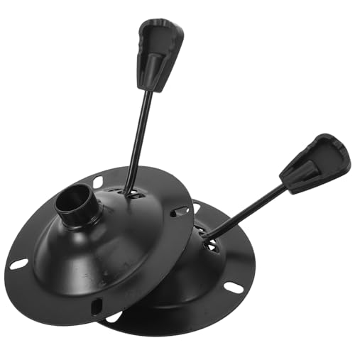 Operitacx 2 Stück Drehstuhl Basis Ersatzplatte Robuste Bürostuhl Drehmechanik Stabile Drehplatte für Büro und Wohnmöbel Einfache Installation Langlebiges Eisenmaterial Operitacx 2 Stück Drehstuhl Basis Ersatzplatte Robuste Bürostuhl Drehmechanik Stabile Drehplatte für Büro und Wohnmöbel Einfache Installation Langlebiges Eisenmaterial von Operitacx