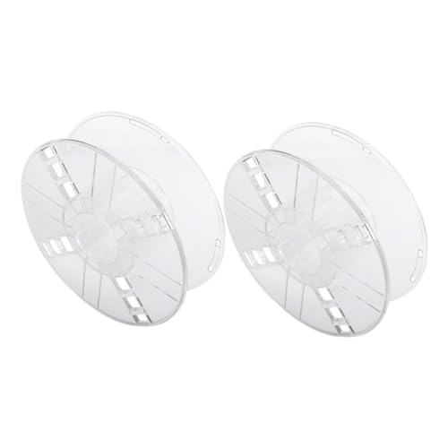 Operitacx 2 Stück Drucker Kunststoff Hohlspulen Leerspulen Transparent Filament Abroller Ersatzteile Langlebig Praktisch Operitacx 2 Stück Drucker Kunststoff Hohlspulen Leerspulen Transparent Filament Abroller Ersatzteile Langlebig Praktisch von Operitacx