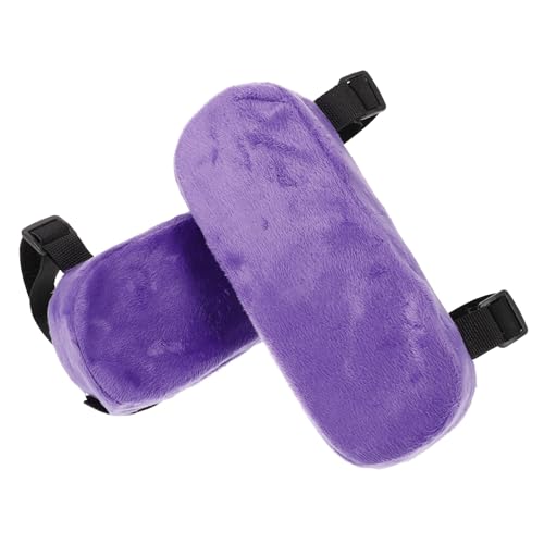 Operitacx 2 Stück Ergonomische Armlehnenpolster aus Memory Schaum Druckentlastendes Ellenbogenkissen für Bürostühle und Gaming Stühle Komfortabel Vielseitig Einfache von Operitacx