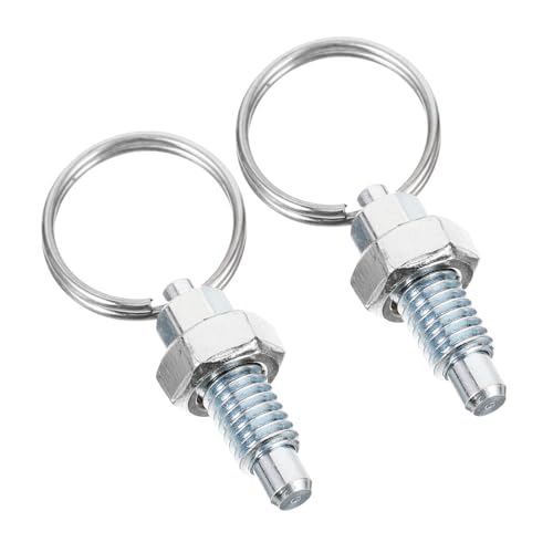 Operitacx 2 Stück Federbelasteter Zugstift mit Zugring Edelstahl Handbedienbar Kompakte Positionierhülsen für Mechanische Befestigungen Stabil und Langlebig Praktisch und Tragbar Operitacx 2 Stück Federbelasteter Zugstift mit Zugring Edelstahl Handbedienbar Kompakte Positionierhülsen für Mechanische Befestigungen Stabil und Langlebig Praktisch und Tragbar von Operitacx