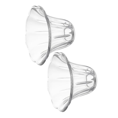 Operitacx 2 Stück Glasschirm Transparent Lampenschutz Abdeckung Robuster Lampenschirm Ersatzglas Schutz für Tisch und Deckenlampen Elegante Lichtdekoration für Schlafzimmer Wohnzimmer von Operitacx