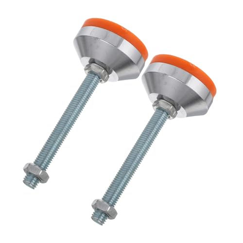 Operitacx 2 Stück Hochleistungsmaschinenmaschinenbecher Hochleistungsmöbel Füße Nivellierfüße für Werkbänke Heavy Duty Foot Leveler Bank Möbelbeinnivellierer Nivellierfüße für Möbel PVC von Operitacx