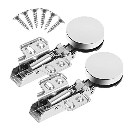 Operitacx 2 Stück Hydraulische Hardware Scharniere Dämpfer für Glastüren Versteckte Scharniere für Schränke und Vitrinen Robuste und Langlebige Konstruktion Einfache Installation und Öffnen Operitacx 2 Stück Hydraulische Hardware Scharniere Dämpfer für Glastüren Versteckte Scharniere für Schränke und Vitrinen Robuste und Langlebige Konstruktion Einfache Installation und Öffnen von Operitacx