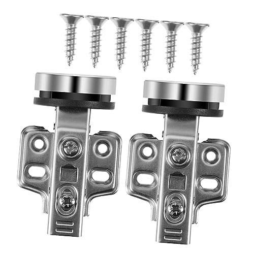 Operitacx 2 Stück Hydraulisches Pufferglastürscharnier Verdecktes und Korrosionsbeständiges Schranktürscharnier Verstellbar Langlebig für Weinschränke und Möbelglastüren Operitacx 2 Stück Hydraulisches Pufferglastürscharnier Verdecktes und Korrosionsbeständiges Schranktürscharnier Verstellbar Langlebig für Weinschränke und Möbelglastüren von Operitacx