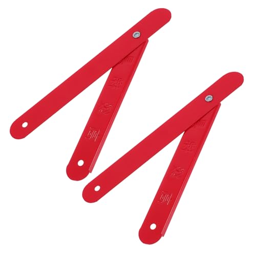Operitacx 2 Stück Klappbare Trittleiter-Scharnierbefestigung Fischgrätenleiter-Spurstange klappbare Trittleiterteile Ersatzsatz für Leiterscharniere aus Aluminium Aluminiumlegierung rot Operitacx 2 Stück Klappbare Trittleiter-Scharnierbefestigung Fischgrätenleiter-Spurstange klappbare Trittleiterteile Ersatzsatz für Leiterscharniere aus Aluminium Aluminiumlegierung rot von Operitacx