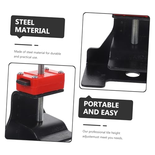 Operitacx 2 Stück Klappbarer Fliesen höhenversteller Verstellbarer Fliesen nivellierer mit Hoher Tragkraft Faltbares Fliesenwerkzeug für Präzises Verlegen Tragbar und Langlebig Geeignet für Operitacx 2 Stück Klappbarer Fliesen höhenversteller Verstellbarer Fliesen nivellierer mit Hoher Tragkraft Faltbares Fliesenwerkzeug für Präzises Verlegen Tragbar und Langlebig Geeignet für von Operitacx