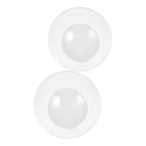 Operitacx 2 Stück Lampenschirm Transparent Kuppel Lampenschirm Deckenleuchte Ersatz für Wand Pendelleuchte Bodenleuchte für Wohnzimmer und Schlafzimmer von Operitacx
