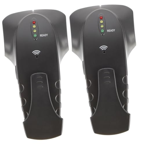 Operitacx 2 Stück Metalldetektor -Finder Bolzenfinder mit Licht Taschenwandscanner elektronischer Bolzensensor Stiftsensor Wandbolzenfinder Bolzenscanner Plastik Black Operitacx 2 Stück Metalldetektor -Finder Bolzenfinder mit Licht Taschenwandscanner elektronischer Bolzensensor Stiftsensor Wandbolzenfinder Bolzenscanner Plastik Black von Operitacx