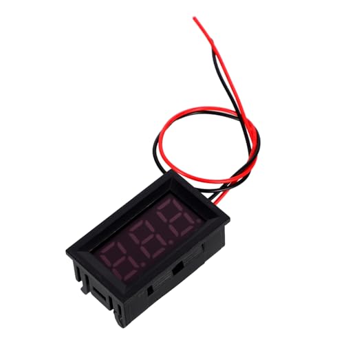 Operitacx Kleiner Digital Voltmeter 2 Stück LED Spannungsprüfer Tester 3- Anzeige für Dc 3.5v-30v Tragbar Präzise Messung für Auto und Motorrad Kompaktes Design Operitacx Kleiner Digital Voltmeter 2 Stück LED Spannungsprüfer Tester 3- Anzeige für Dc 3.5v-30v Tragbar Präzise Messung für Auto und Motorrad Kompaktes Design von Operitacx
