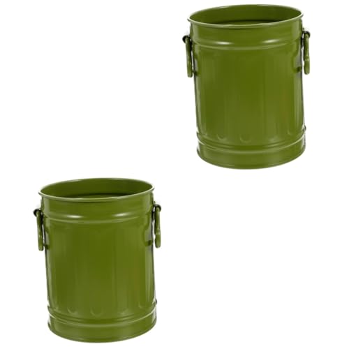 Operitacx 2 Stück Multifunktionaler Schreibtisch Mülleimer Eleganter Abfallbehälter und Stifthalter aus für Büro und Zuhause Grün Operitacx 2 Stück Multifunktionaler Schreibtisch Mülleimer Eleganter Abfallbehälter und Stifthalter aus für Büro und Zuhause Grün von Operitacx